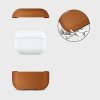 Etui Ochronne Tech-Protect NaturalFit do Apple AirPods Pro 3 Brown (Brązowy)